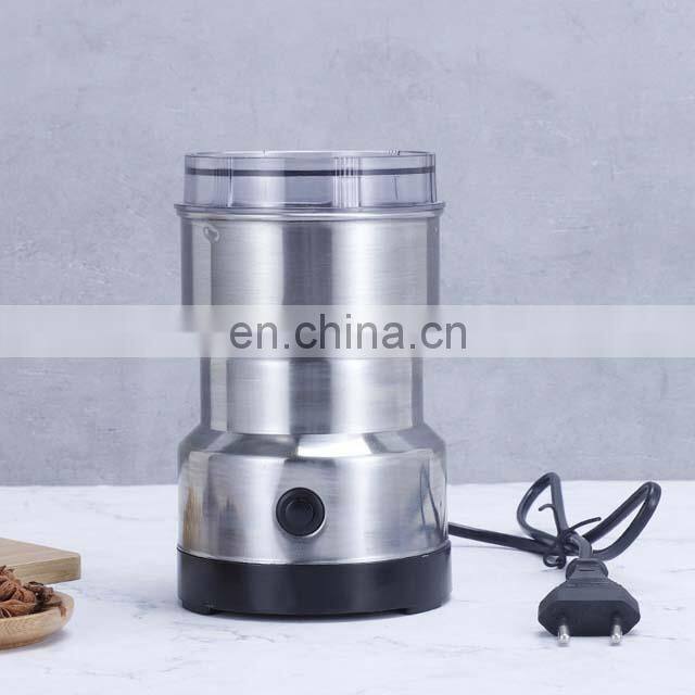 2021 Portable Stainless Steel Grinder Coffee Spice Nuts Grains Bean Mini Electric Grinder