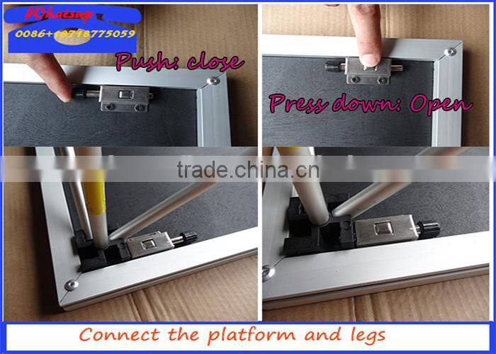 ACS Mobile Folding Stage, Aluminum Stage Platform, Modular Stage for sale