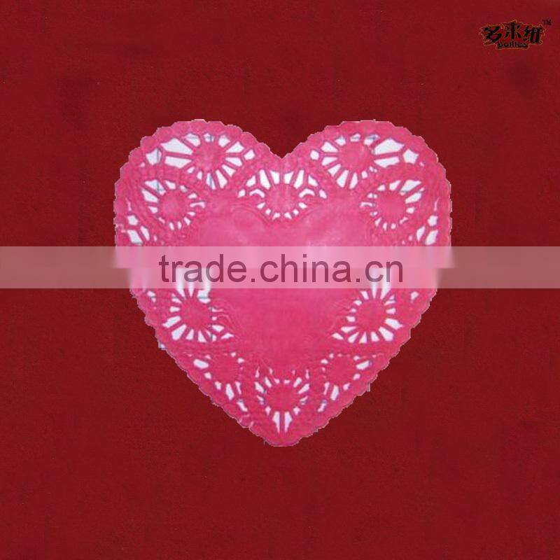 Eco-Friendly White Paper Doily Pattern For Table Using