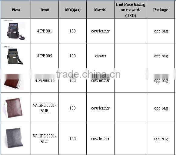 For Ipad case Bag with Italian craft-For ipad radiation protection leather case