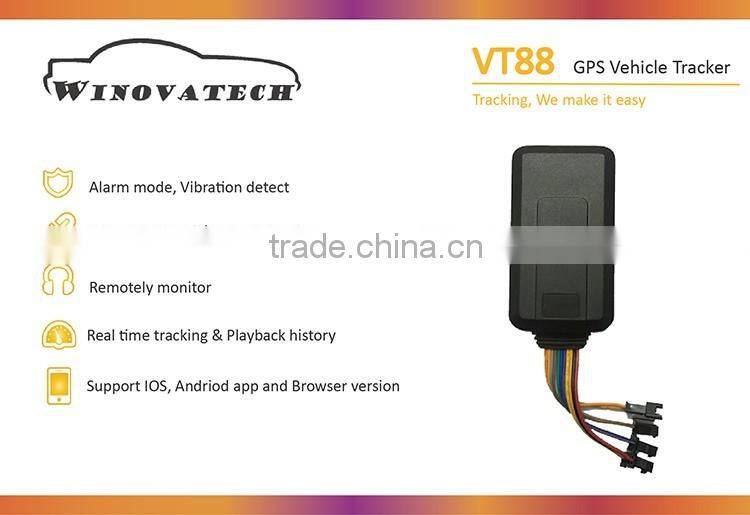 Hot Sale most popular practical gps vehicle tracker VT88