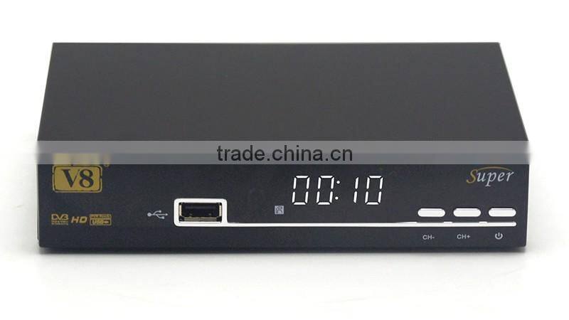 Full Hd Original V8 Super Satellite Decoder Support Power Network Sharing Set Top Box strong satellite tv receiver freesat V7 HD