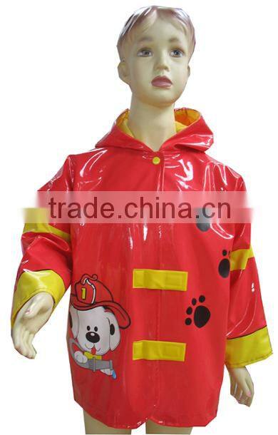 Cute Breathable PU Raincoat Waterproof Rainwear