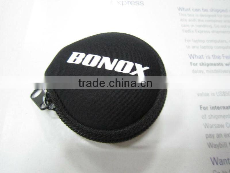 Neoprene contact lens case cover