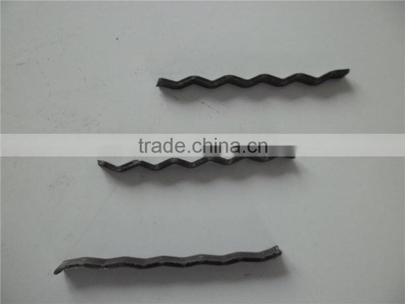 concrete reinforcement crimped steel fiber(ISO9001:2008)