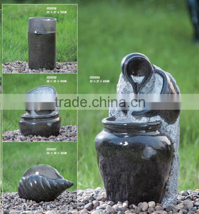 fiberglass water fountain for garden home