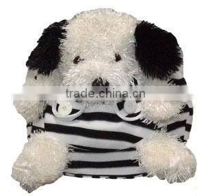 plush school bags/plush bag/kids plush bags/plush stuffed toy dog bag