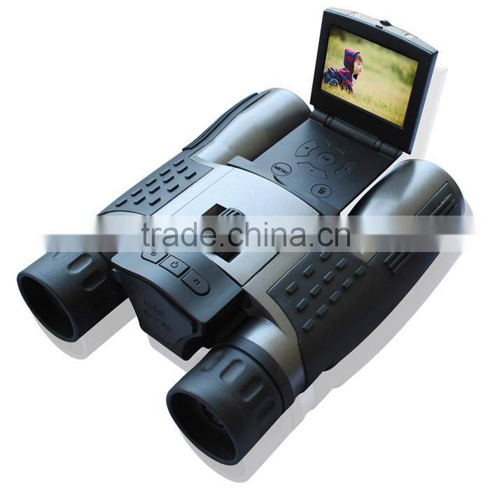 2016 Factory price high quality LI-ion battery 12MP Binocular digital camera for going out