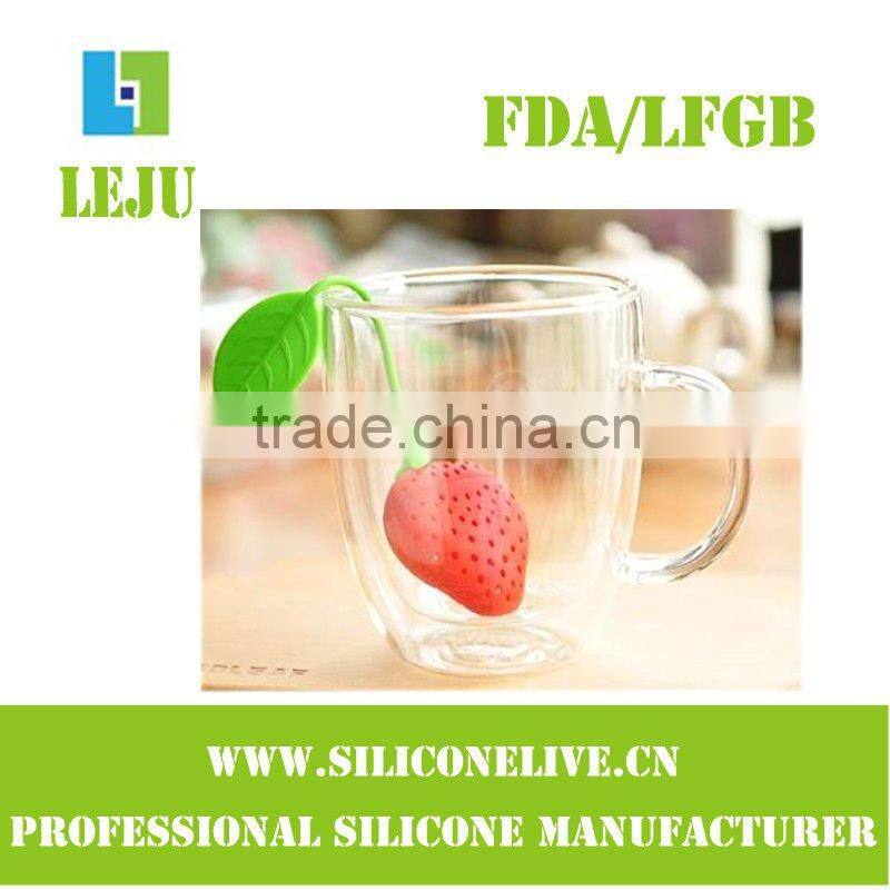 nice silicone tea infuser for small cups