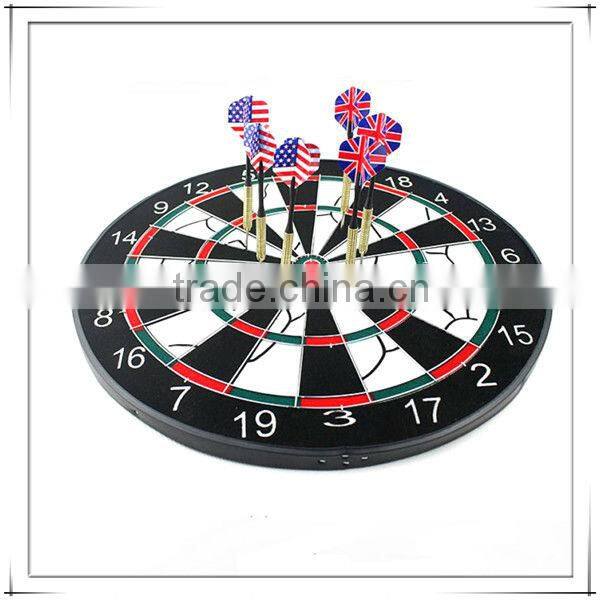 Custom Flocked Paper Dartboard For Indooor Game