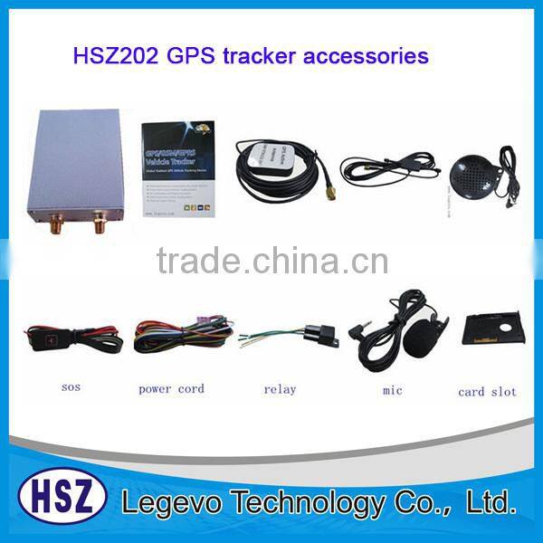 GPS GSM SMS/GPRS global smallest anti-theft alert system quad-band frequency SOS vehicle GPS tracker china 202