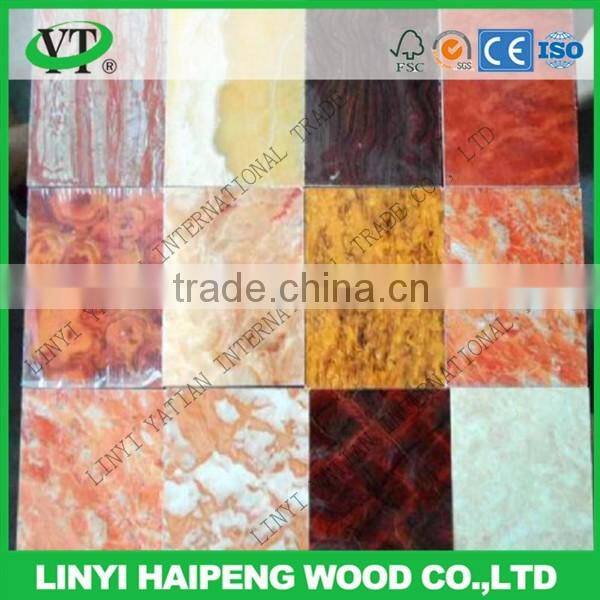 imitation marble pvc board interior panel sheet for wall decoration