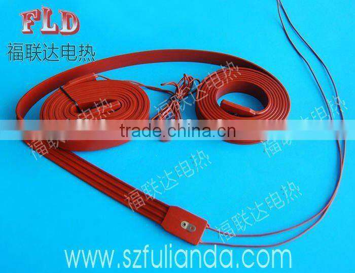 Customize 110v 115v 120v 220v 230v 240v 380v 400v silicone rubber heater hose with CE RoHS certification