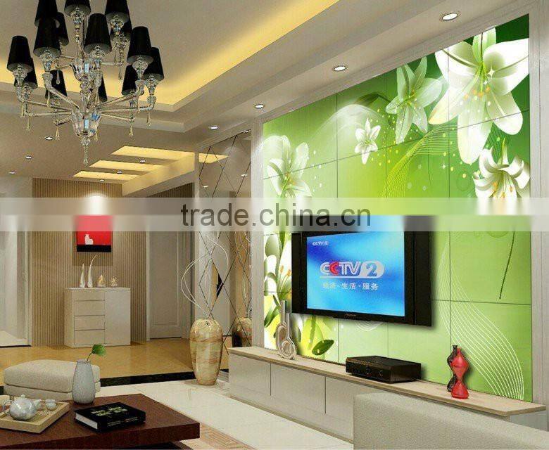 Extravagant and dazzling reflective glass 4mm for home decor for curtain wall and tv background