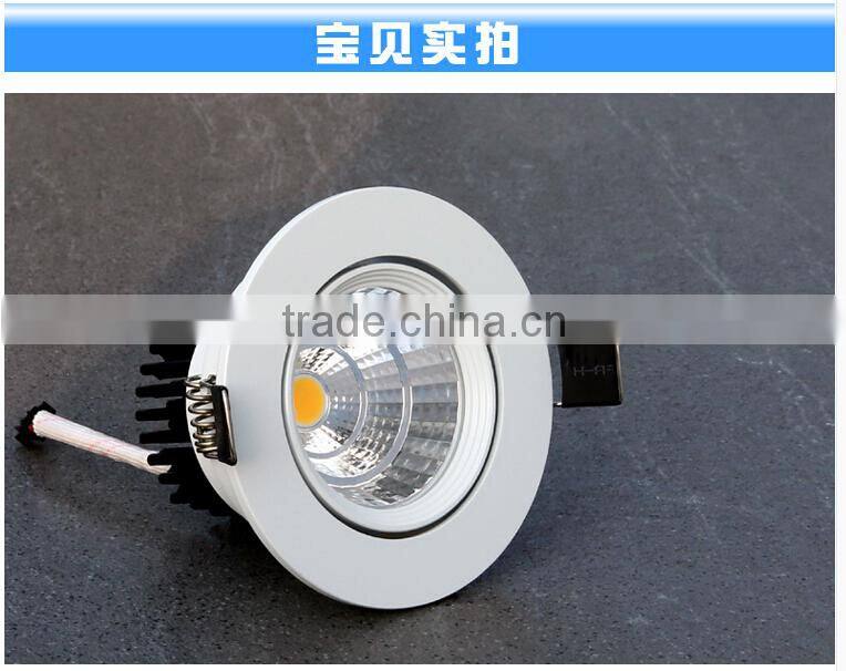 LED Ceiling Light Spotlight COB 3w 5w 7w 10w 15w 20w 30w Dimmable LED Downlight