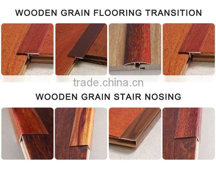 Customized size aluminum T floor cover strips