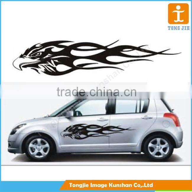 Customized Car sticker, pvc vinyl sticker, racing car sticker
