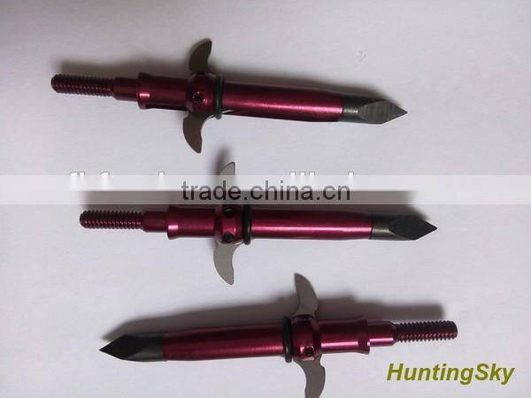 2Blades 100Grain Hunting Arrowhead And Broadheads For Compound Bow And Arrow Hunting