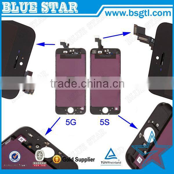Wholesale price LCD screen display for iPhone 5 LCD screen