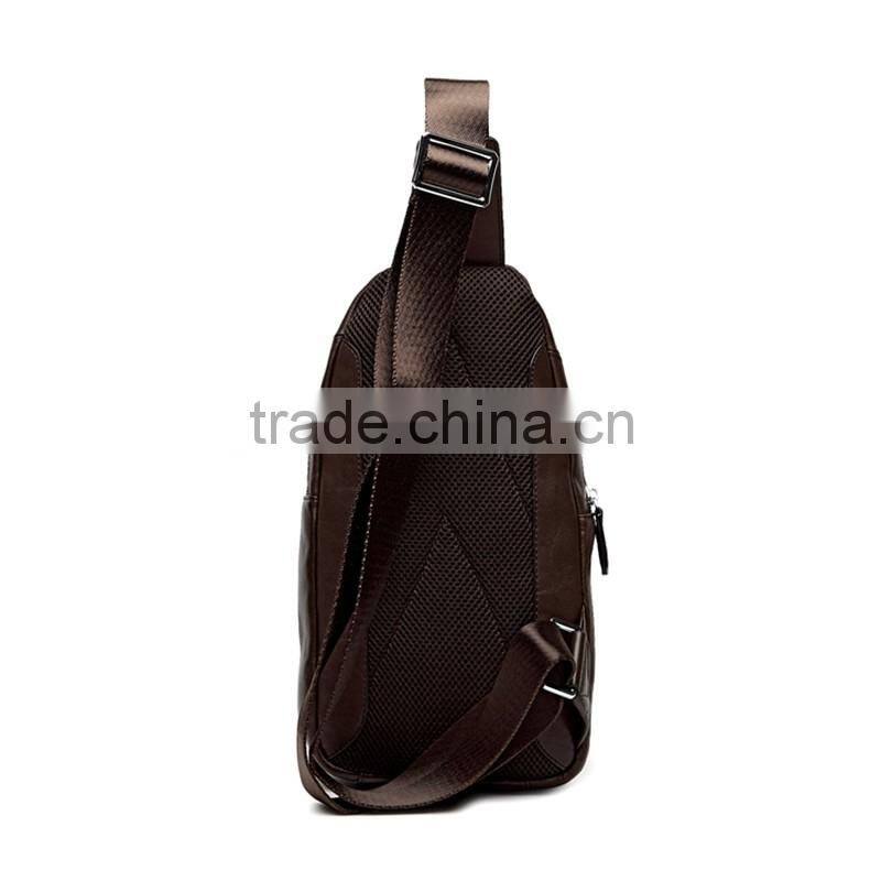 2016 Factory direct wholesale trade imported cowhide messenger bag for men,cool men's leather shoulder bag