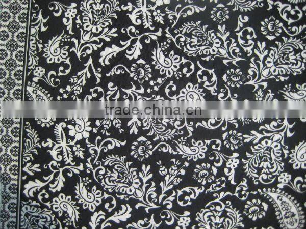 poly dty sinlge jersey print fabric