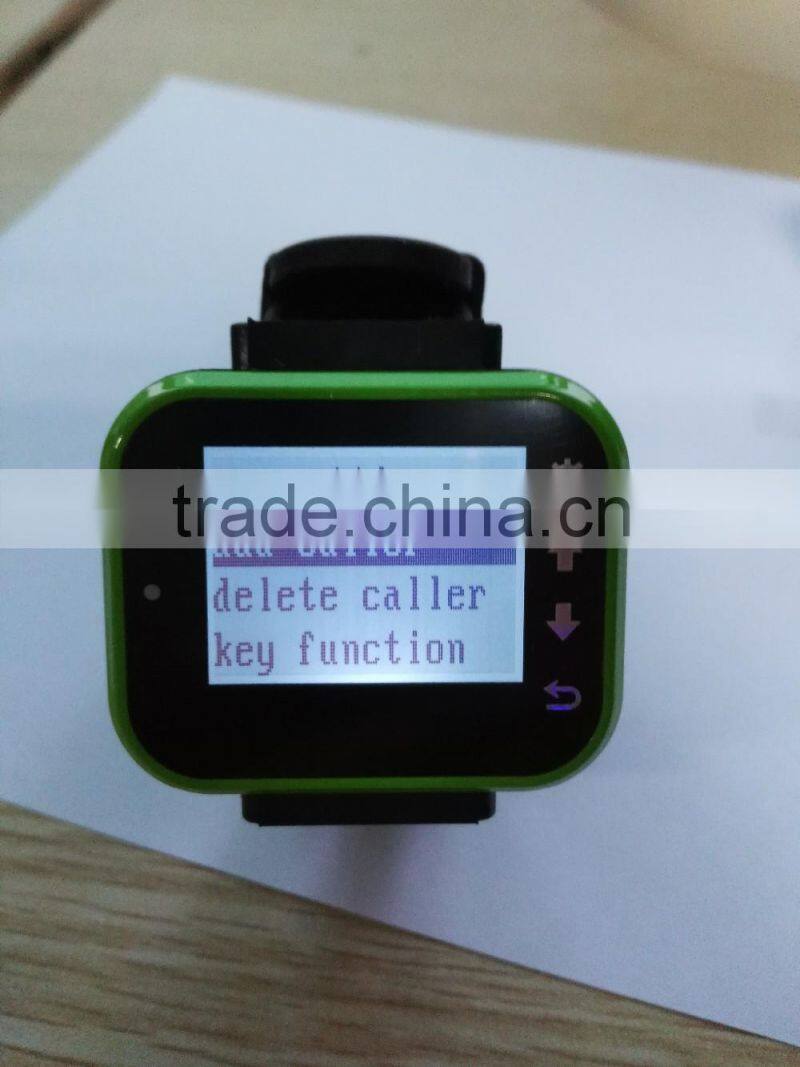 KOQI 433mhz wireless alarm pager transceiver system restaurant alpha numeric paging alpha pager