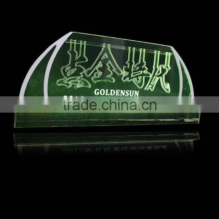 high quality acrylic ice sculpture with LED lights