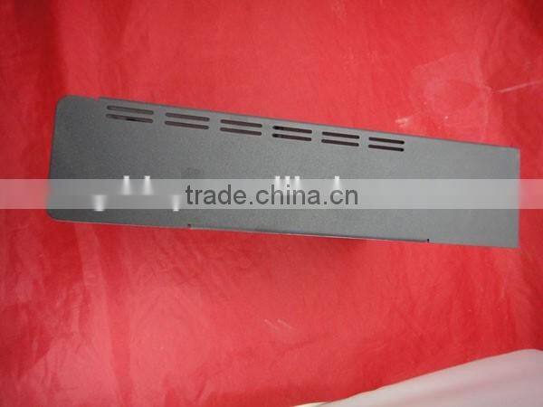 Mask before powder coating sheet metal parts aluminum box