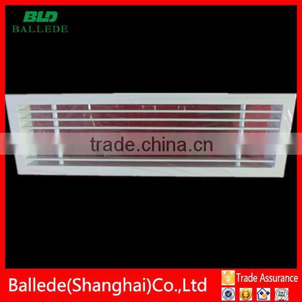 aluminum alloy single deflection adjustable air grille