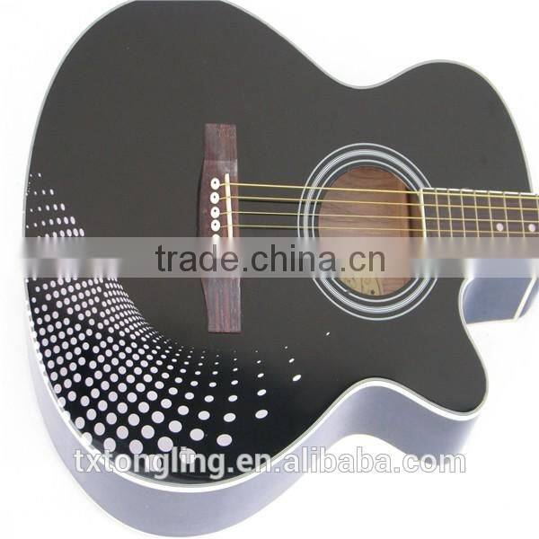 Black Professional Guitar (TL-0045)