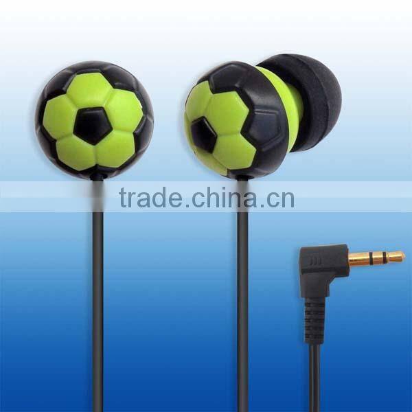 Factory price hot-selling fashionable In-ear turtle&ball shape novelty earbuds