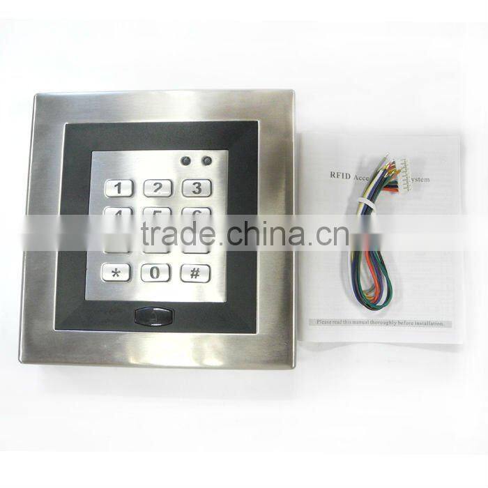 Outdoor Weather Proof Access Control Standalone with Blue Backlight PY-AC90