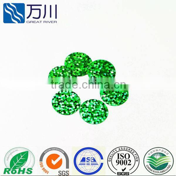 Green Faceted NEW Loose Large Round flat Sequin Spangles Paillette