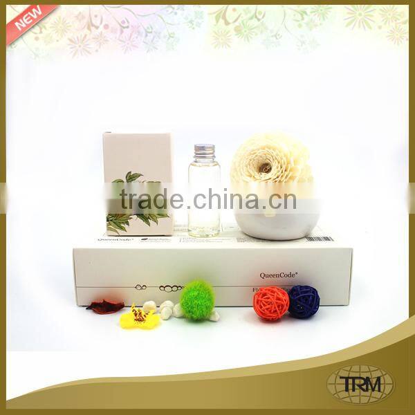 OEM reed wooden flower china diffuser gift sets for home decoration
