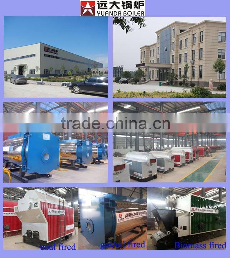 Natural gas/Oil Fired Horizontal Steam generate Boiler