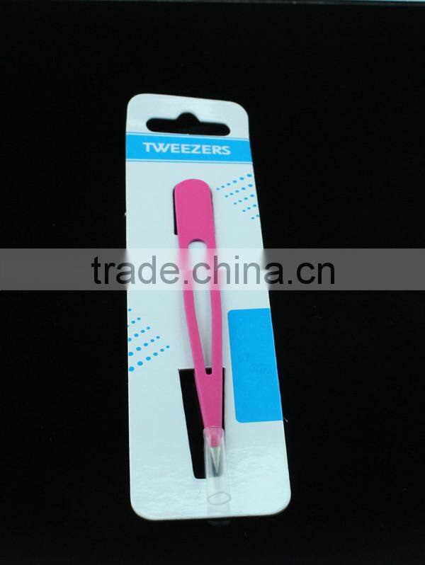 Point Tip Stainless Steel Cosmetic Tweezer Manufacture