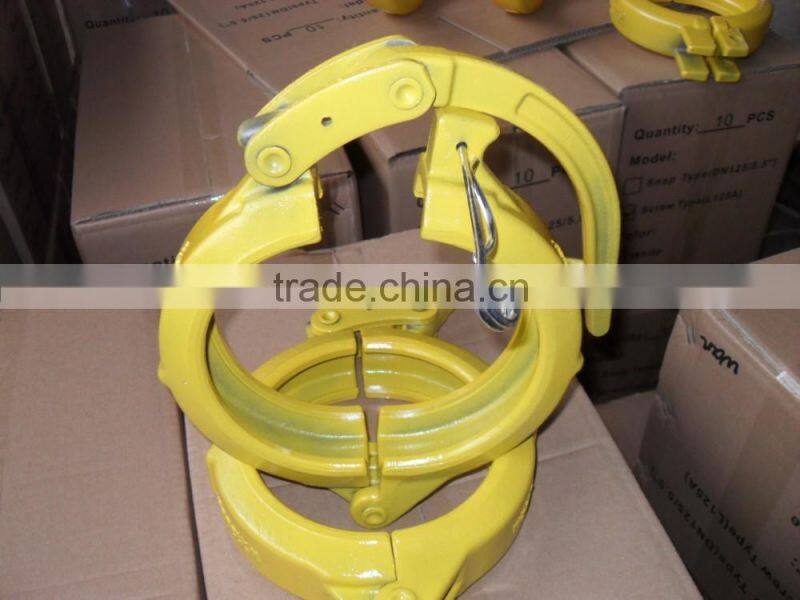 HIGH PRESSURE CONCRETE CLAMP SNAP COUPLING HD125