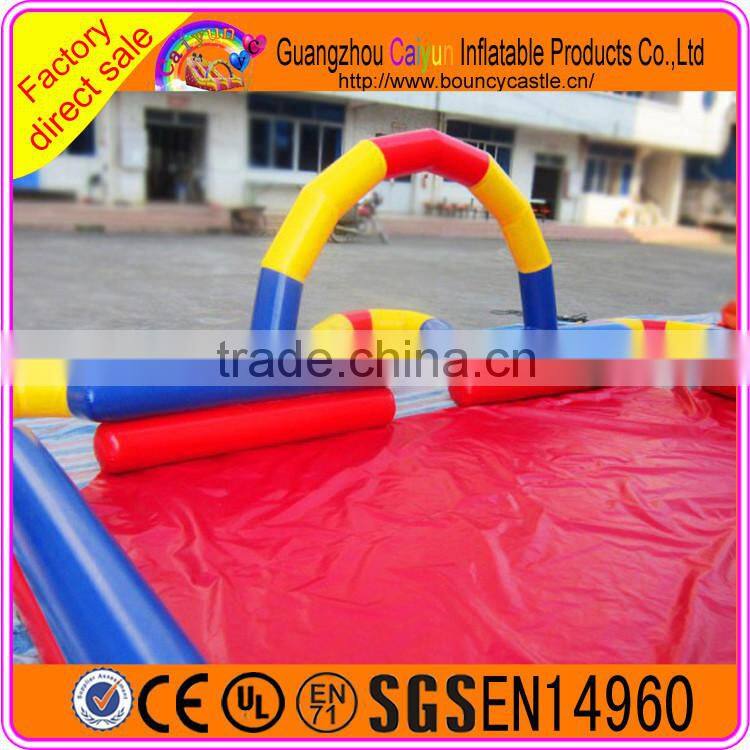 Inflatable Pool Water Play Equipments, PVC Large Inflatable Water Pool