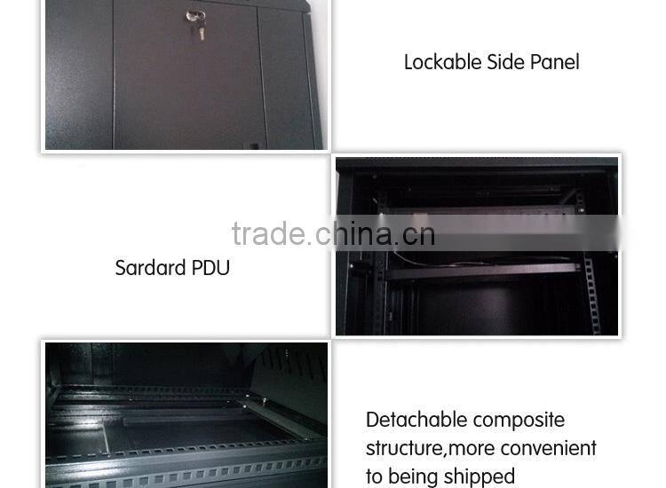 2014 custom new floor standing aluminium outdoor 24u network cabinet with different size for your choice
