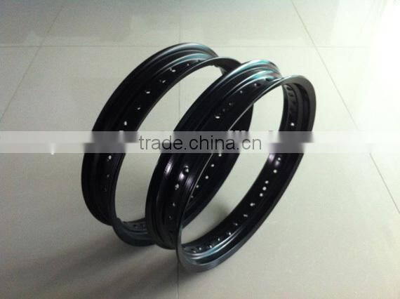 MT2.50 40holes black alloy motorcycle rims wheel rims