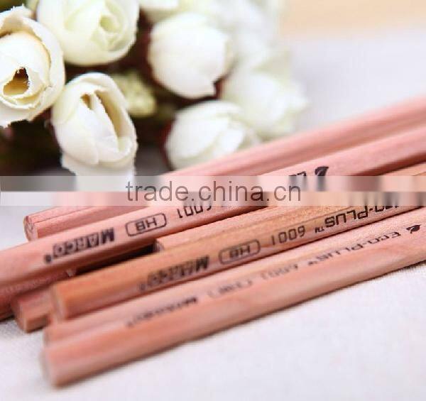 Japanese and Korean non-toxic raw wood pencils