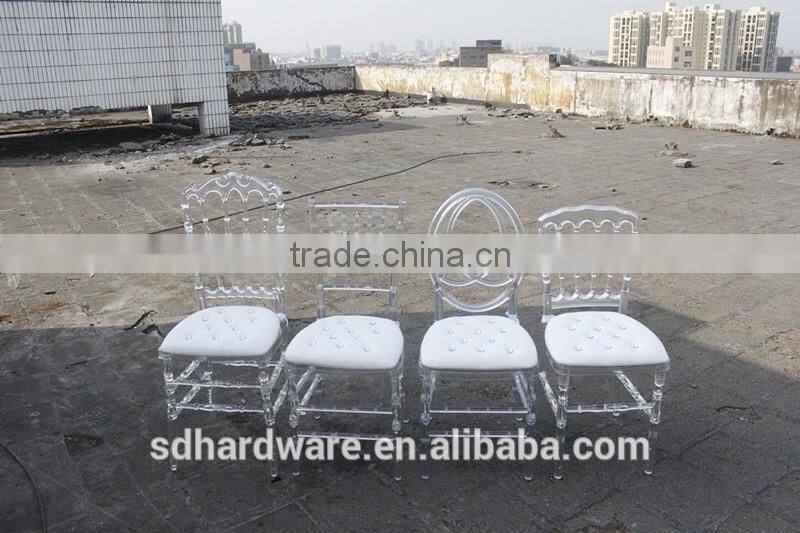 transparent crystal napoleon chair,transparent crystal chiavari chair