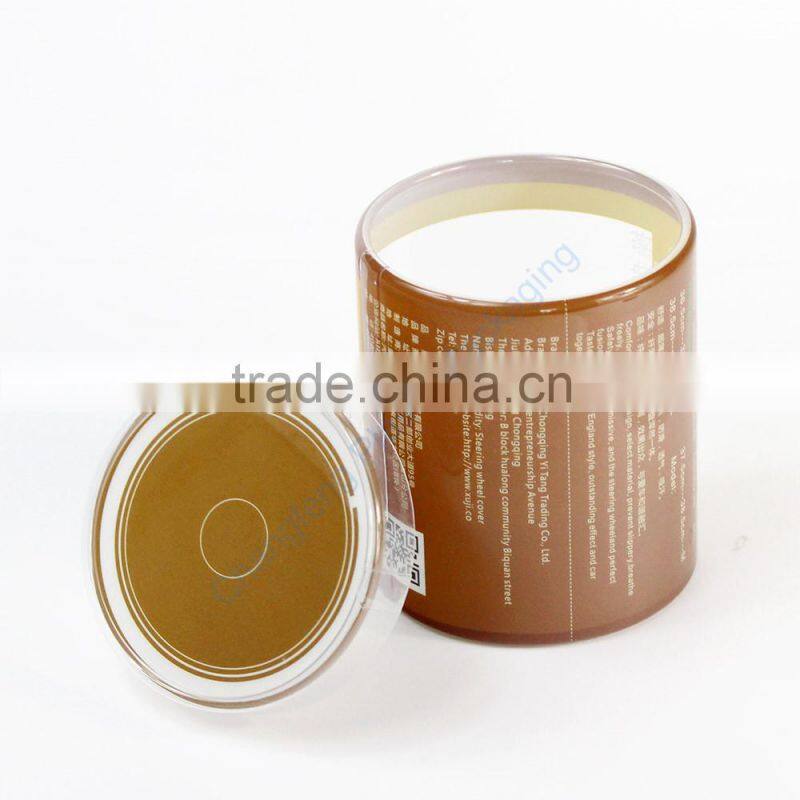 Customized Low price plastic cylinder storage box with lid