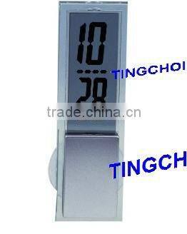 promotional mini lcd clock, giveaway mini digital clock