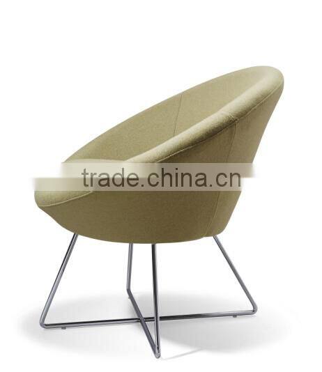 round chair, round lounge chair, round sofa chair H-10