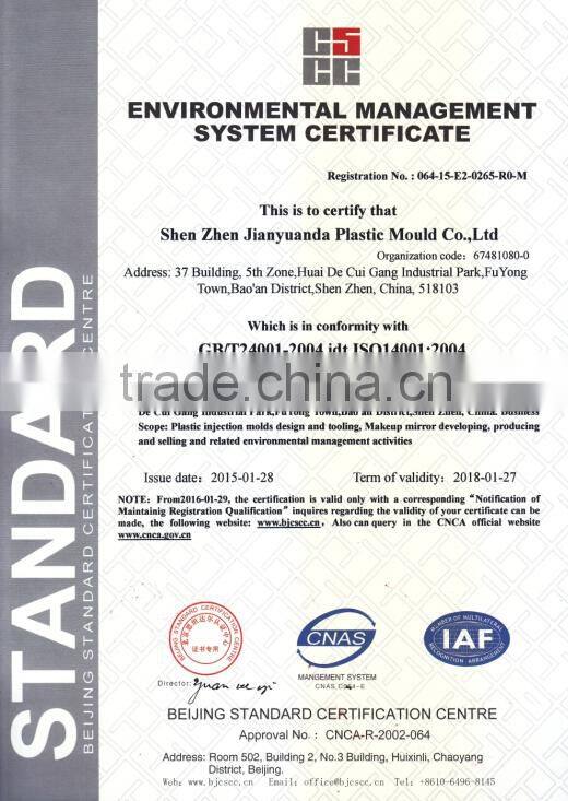 Stick on wall fogless shower mirror shaving mirror , 3x magnifying lighted bathroom wall mirror