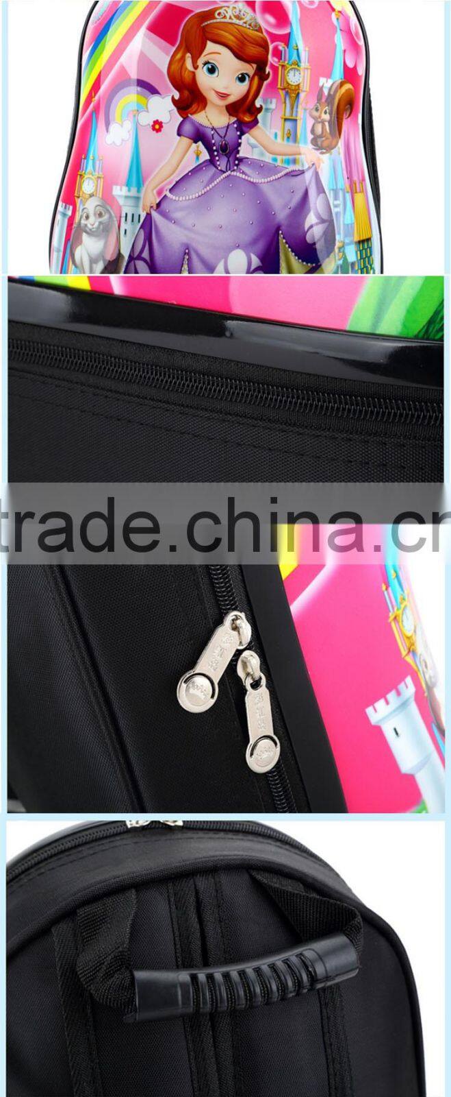 OEM / ODM Factory New Arrival Sofina the first kids cute 3D children backpacks child school bag