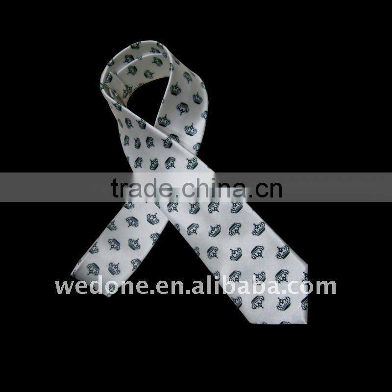 Fancy fashion tie/navy blue tie