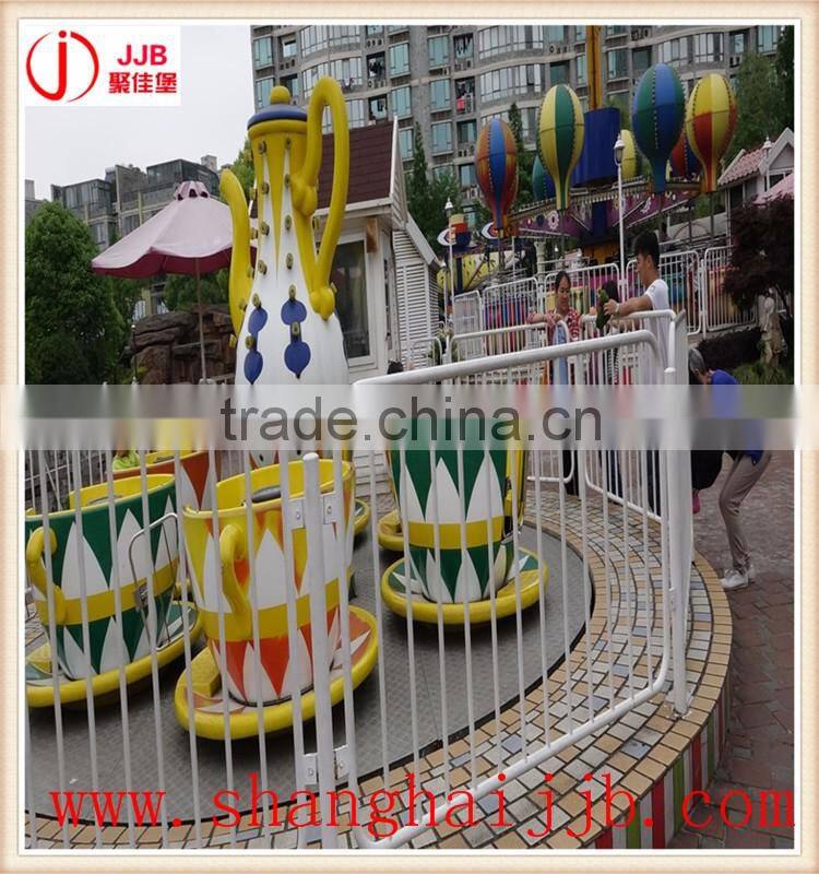 Coffee Cup Rotating Amusement Rides with Good Quality