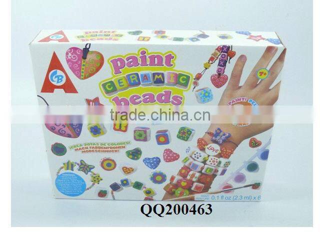 Beautiful resin bead play set